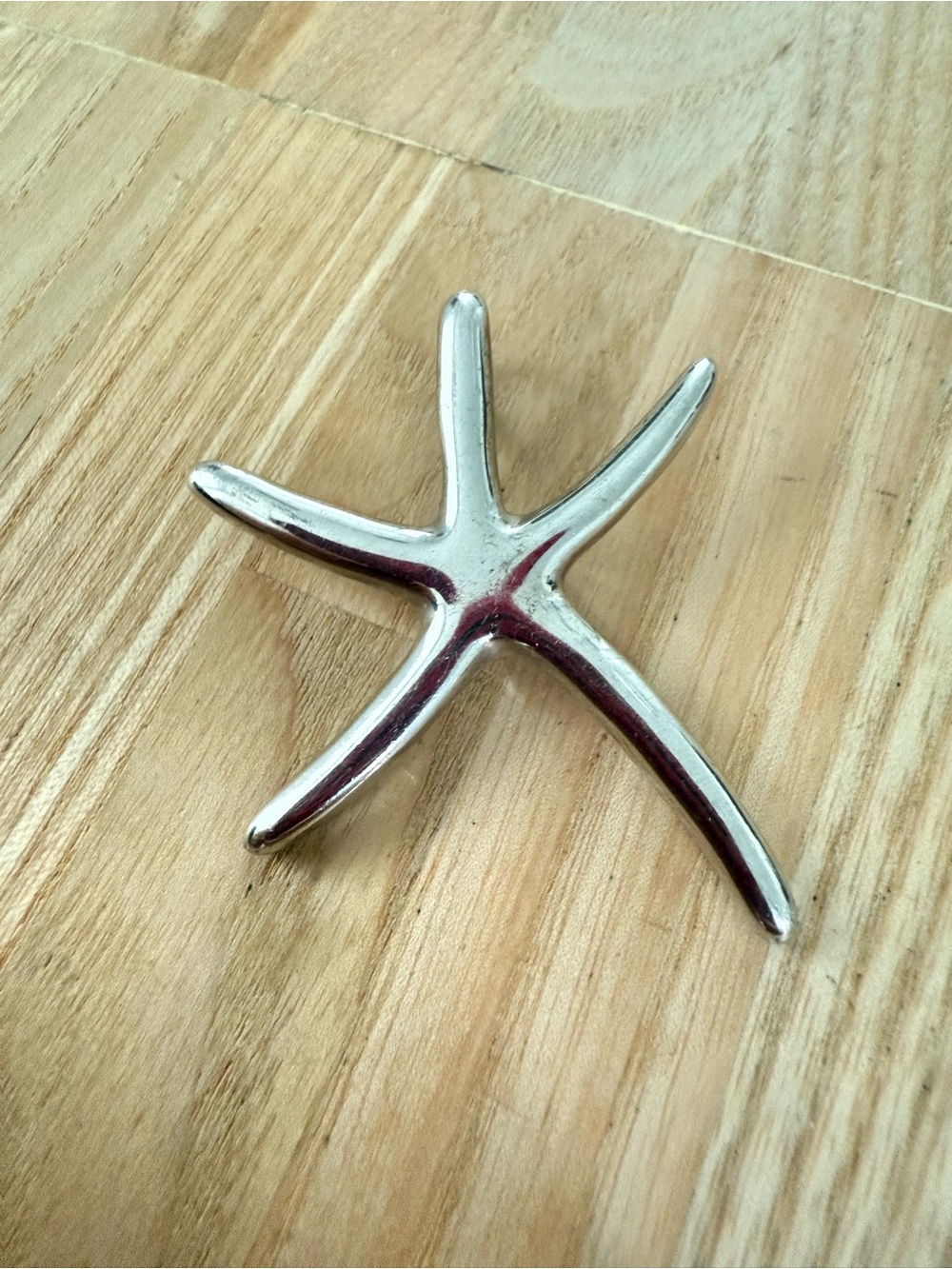 ATI Mexico solid 925 Sterling silver starfish pendant